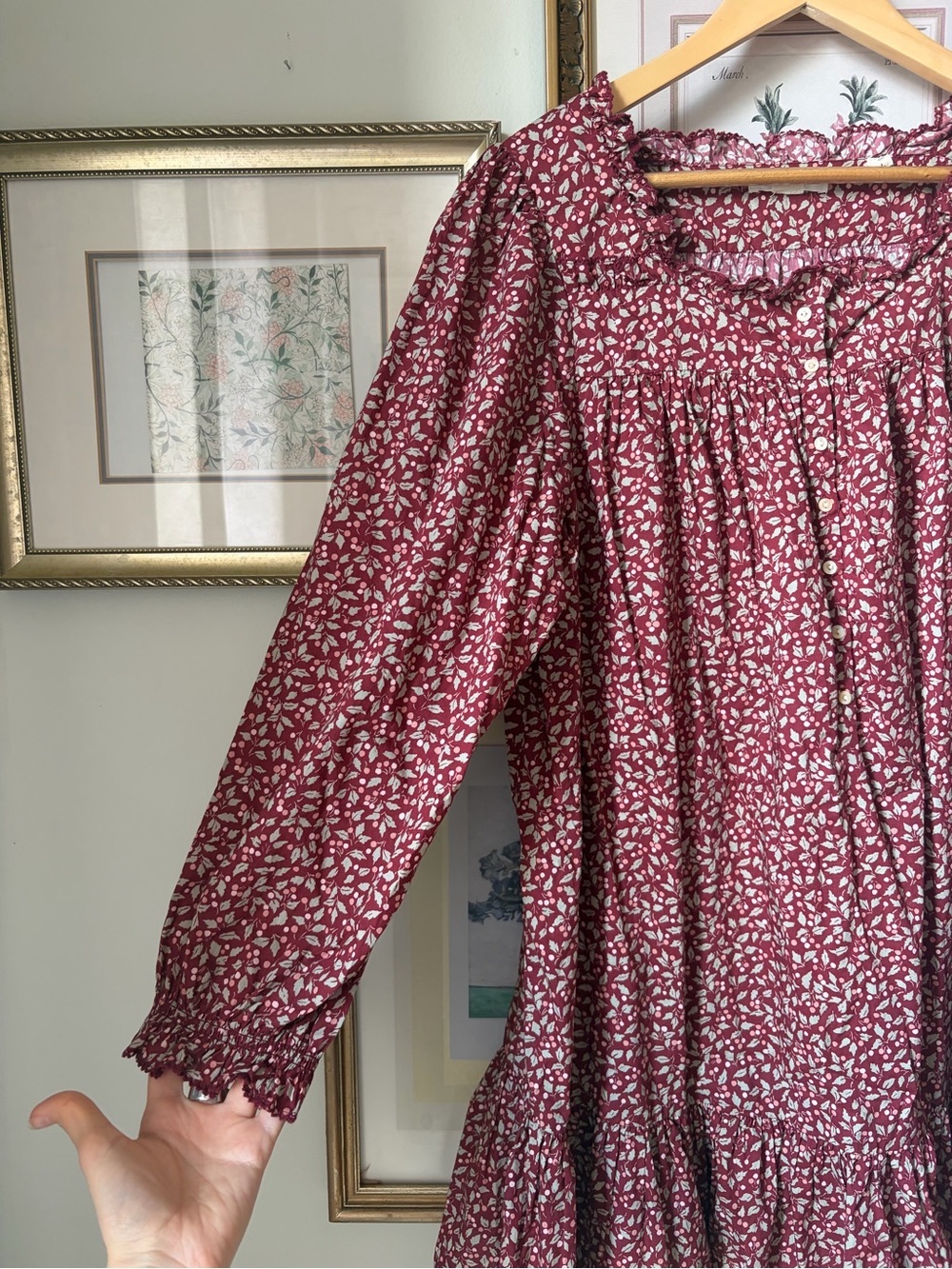 Doen Elinor Nightgown in Liberty Fabric Large - Picture 8 of 12